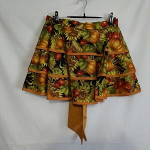 Hand Stitched Half Apron - Vintage by Candy's Aprons